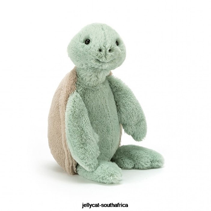 610 Toy Bashful Turtle Green Jellycat