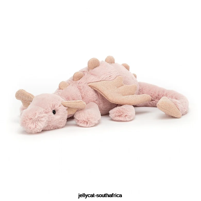 106 Toy Rose Dragon Pink Jellycat