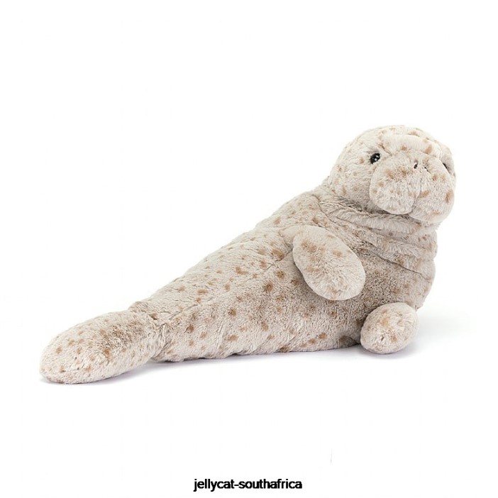 302 Toy Magnus Manatee Grey Jellycat