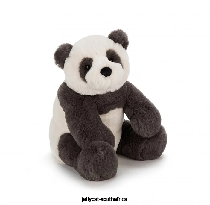 401 Toy Harry Panda Cub Black and White Jellycat