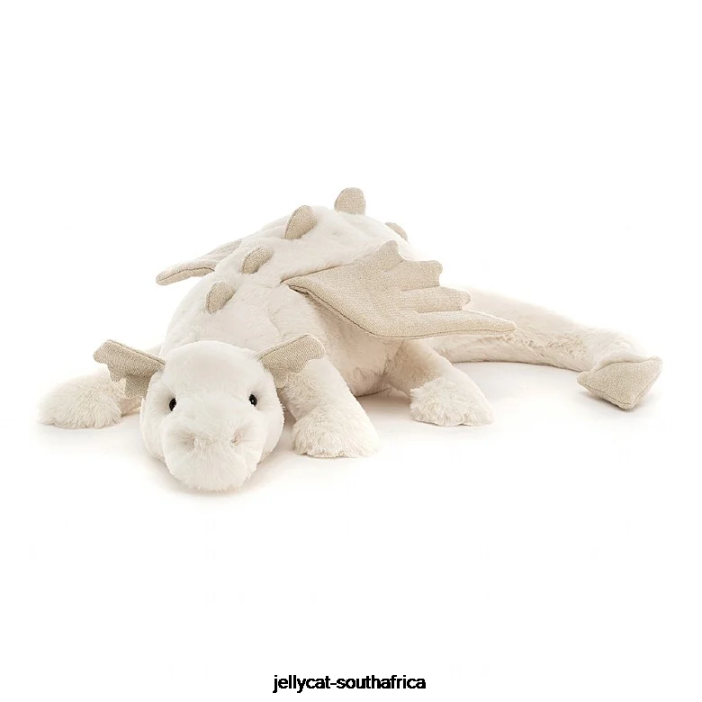 51 Toy Snow Dragon White Jellycat