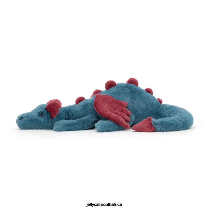 622 Toy Dexter Dragon Blue Jellycat