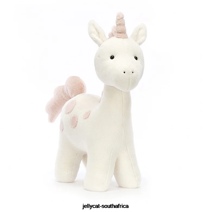 462 Toy Big Spottie Unicorn White Jellycat