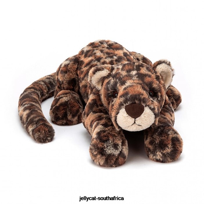501 Toy Livi Leopard Brown Jellycat