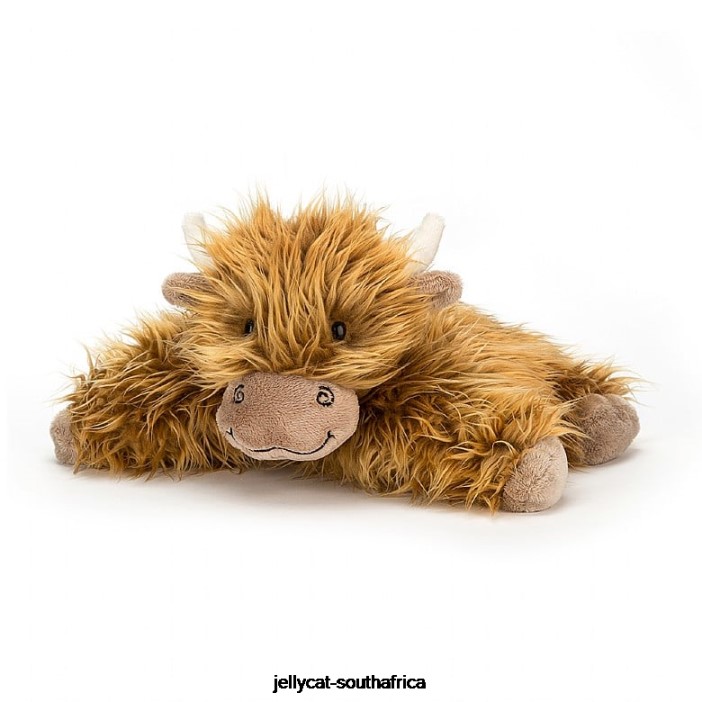 549 Toy Truffles Highland Cow Brown Jellycat