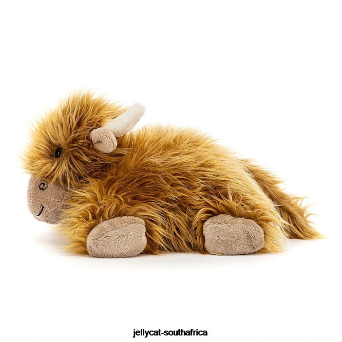 549 Toy Truffles Highland Cow Brown Jellycat