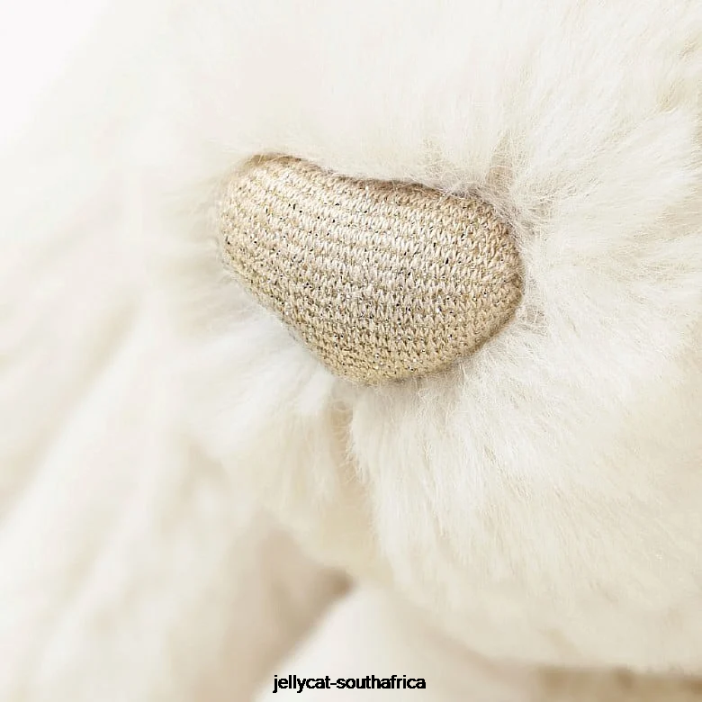 228 Toy Personalised Bashful Luxe Bunny Luna Medium White Jellycat