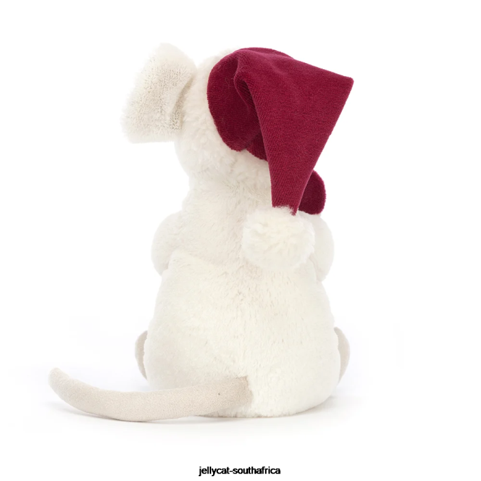 233 Toy Merry Mouse Skiing Green Jellycat