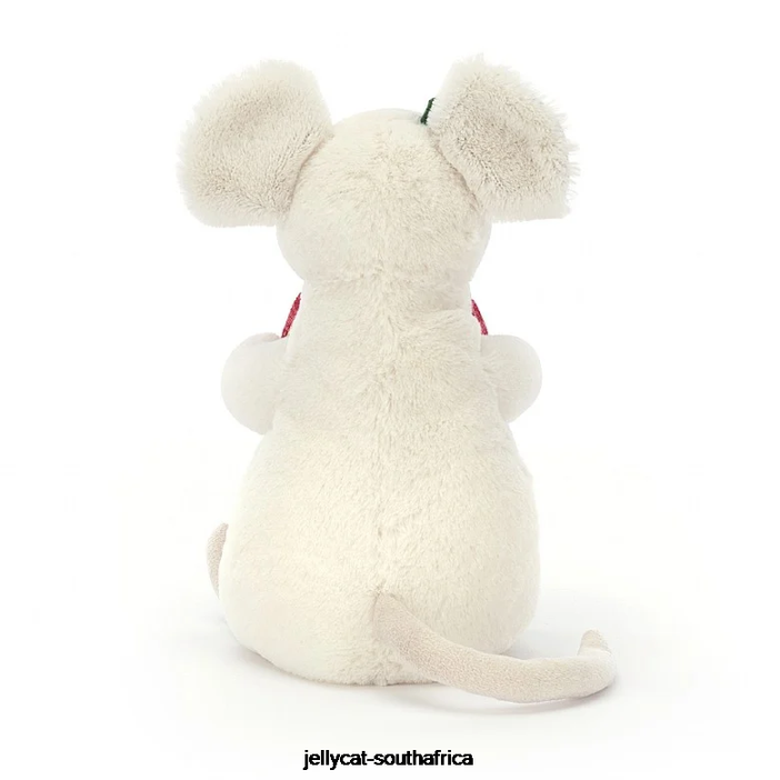 233 Toy Merry Mouse Skiing Green Jellycat