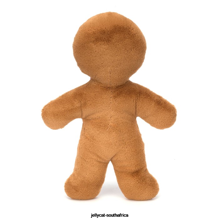 2 Toy Jolly Gingerbread Fred Huge Brown Jellycat