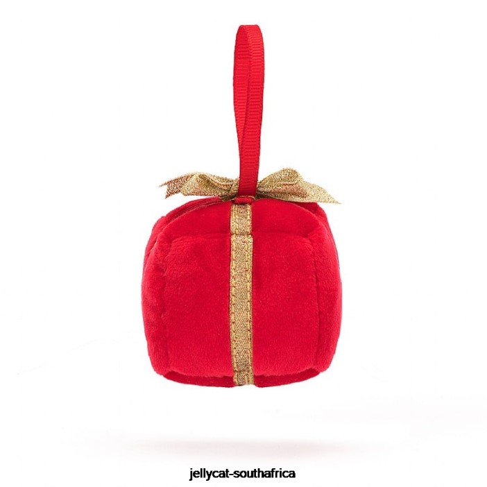 35 Toy Festive Folly Present Red Jellycat