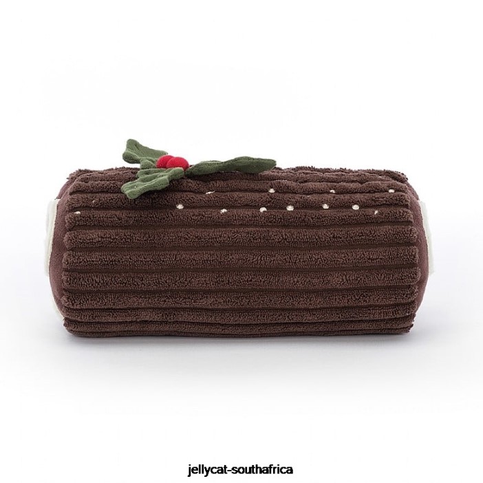 38 Toy Amuseable Yule Log Brown Jellycat
