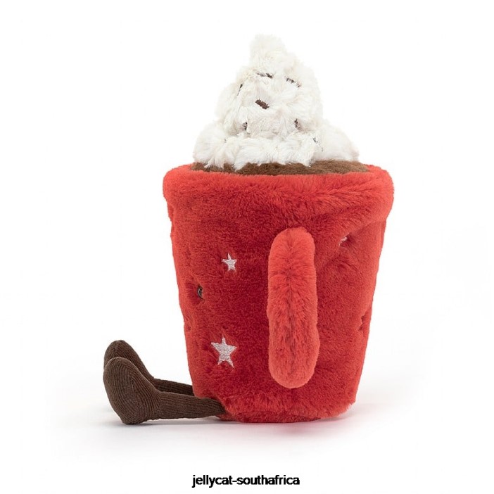 4 Toy Amuseable Hot Chocolate Red Jellycat
