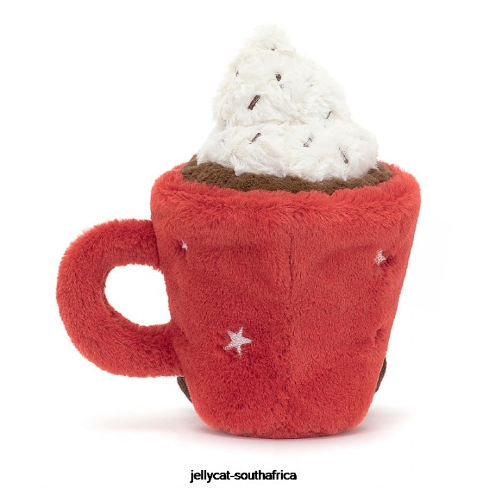 4 Toy Amuseable Hot Chocolate Red Jellycat