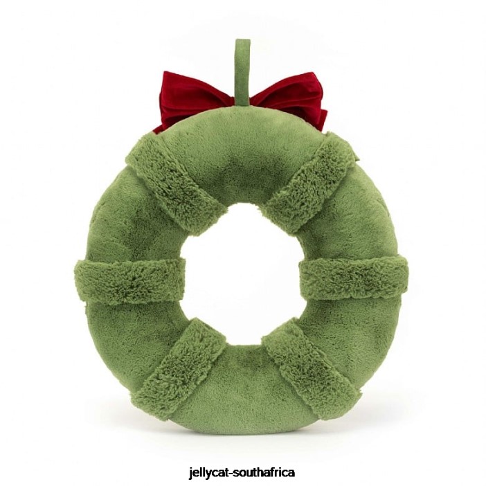 552 Toy Amuseable Decorated Christmas Wreath Multi-colour Jellycat