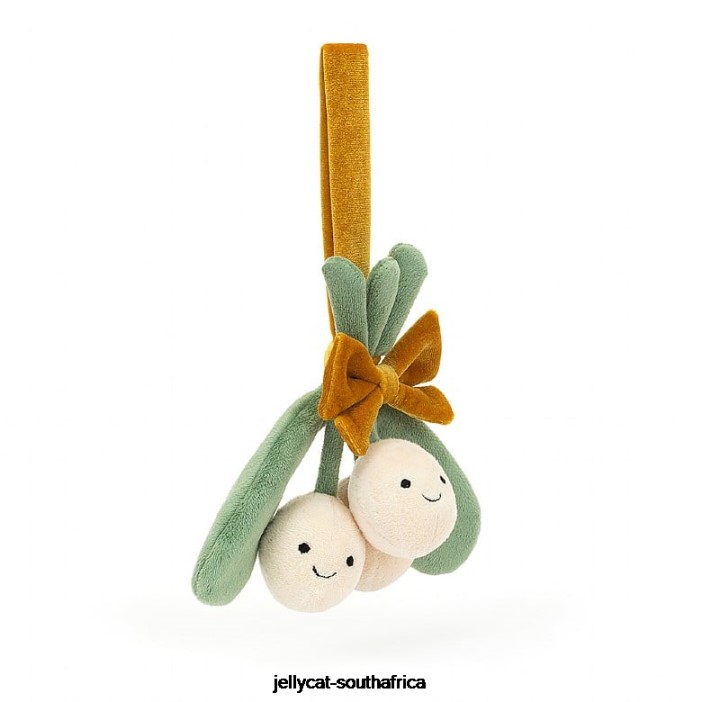 62 Toy Amuseable Mistletoe Cream Jellycat