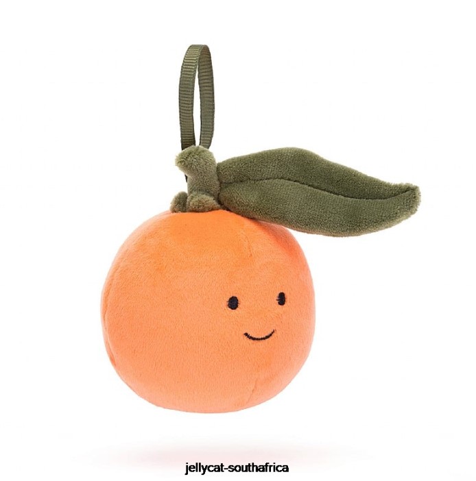 63 Toy Festive Folly Clementine Orange Jellycat