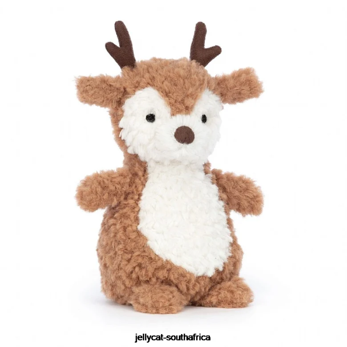 666 Toy Wee Reindeer Brown Jellycat