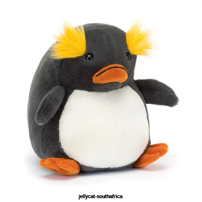 6 Toy Maurice Macaroni Penguin Black & Cream Jellycat