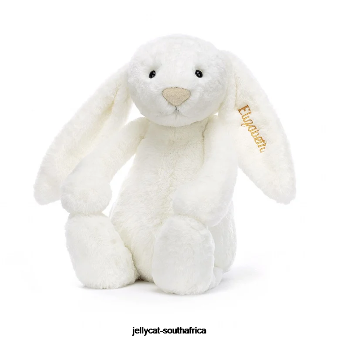 715 Toy Personalised Bashful Luxe Bunny Luna Huge White Jellycat