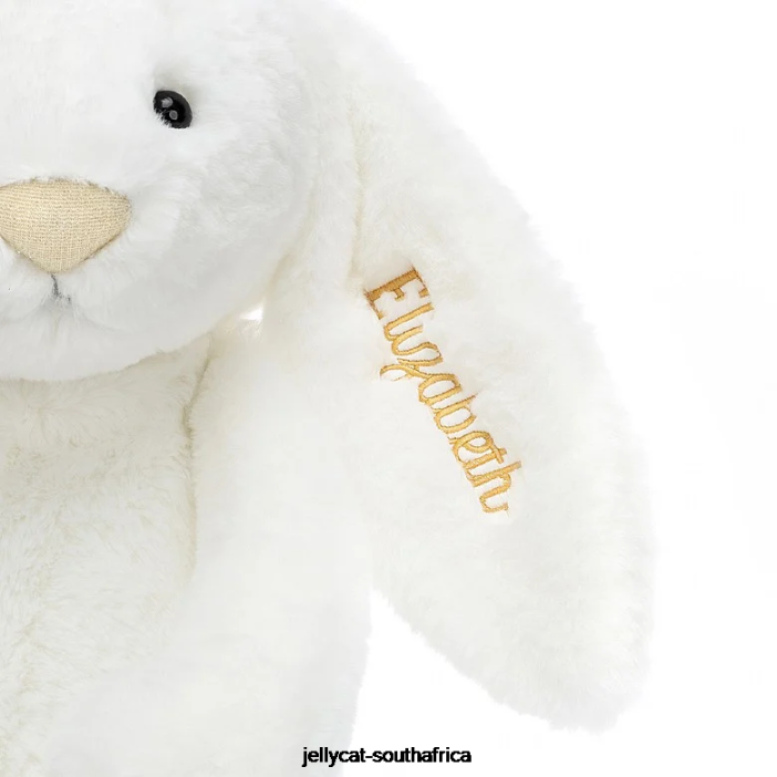 715 Toy Personalised Bashful Luxe Bunny Luna Huge White Jellycat