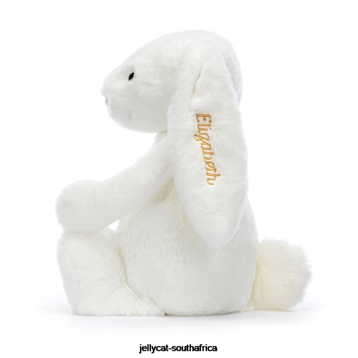 715 Toy Personalised Bashful Luxe Bunny Luna Huge White Jellycat