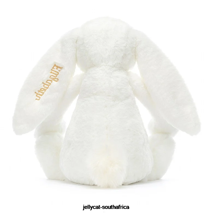 715 Toy Personalised Bashful Luxe Bunny Luna Huge White Jellycat