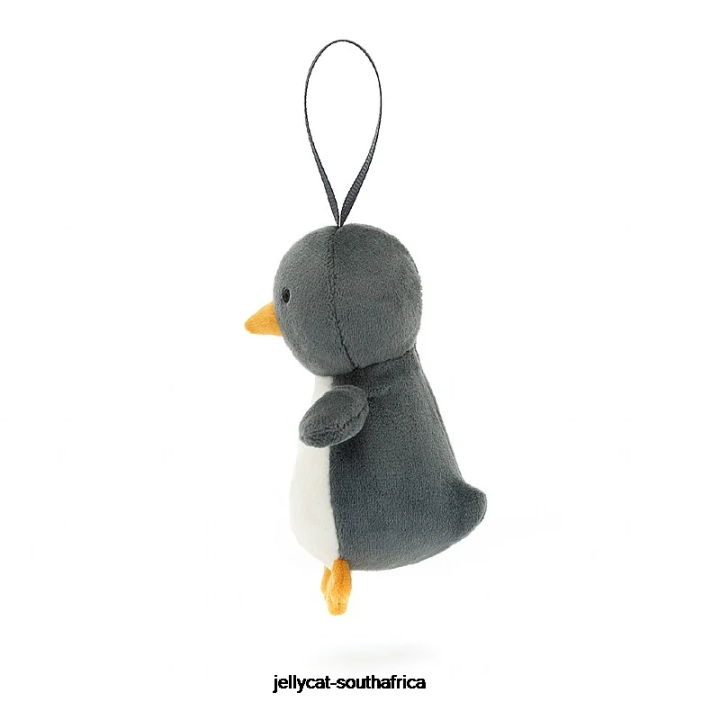 79 Toy Festive Folly Penguin Black and White Jellycat