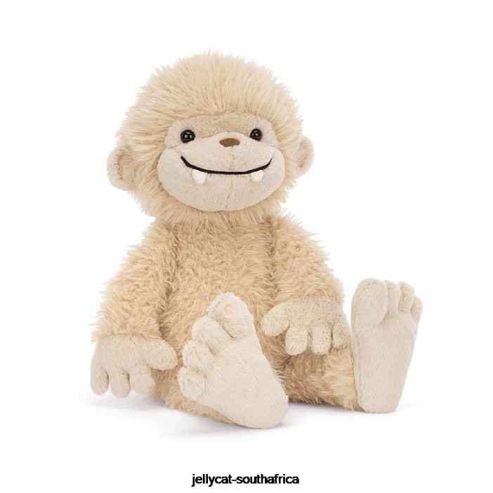 101 Toy Bucky Bigfoot Beige Jellycat