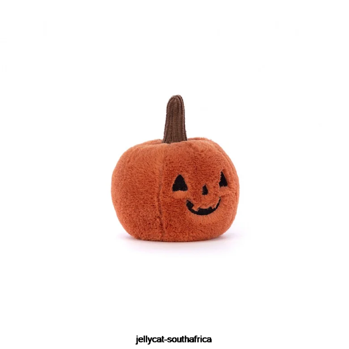 222 Toy Ooky Jack O Lantern Orange Jellycat