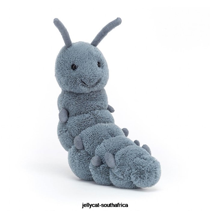 229 Toy Wriggidig Bug Blue Jellycat