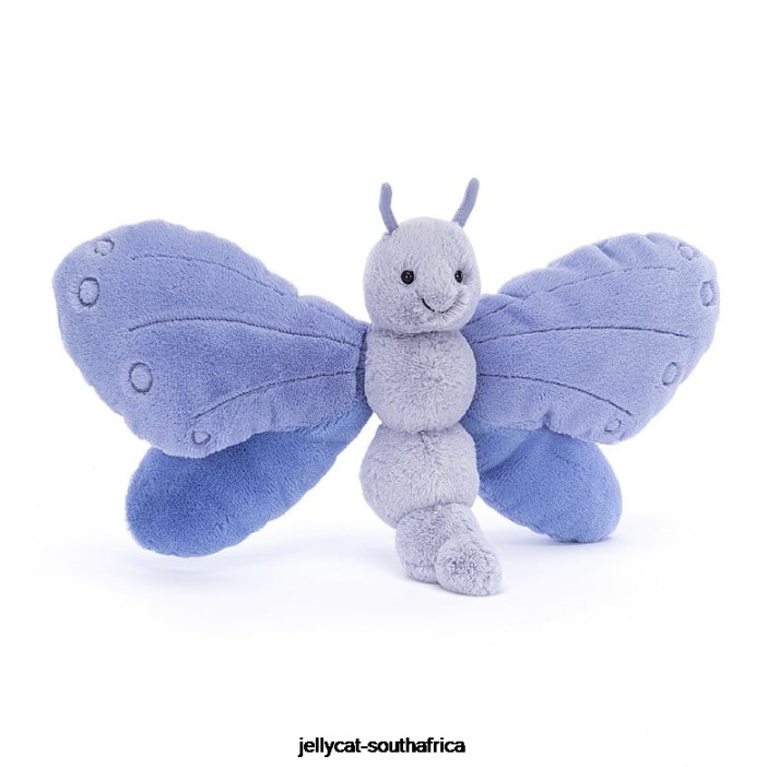 235 Toy bell Butterfly Blue Jellycat