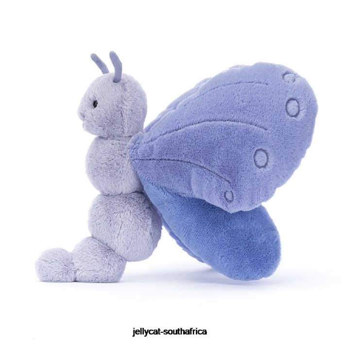 235 Toy bell Butterfly Blue Jellycat
