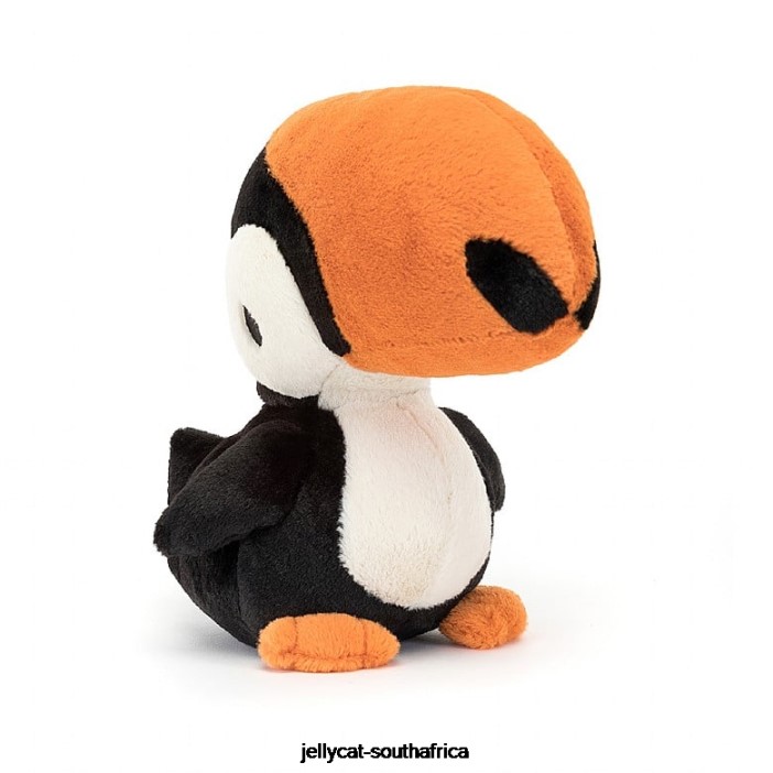 275 Toy Bodacious Beak Toucan Black and White Jellycat