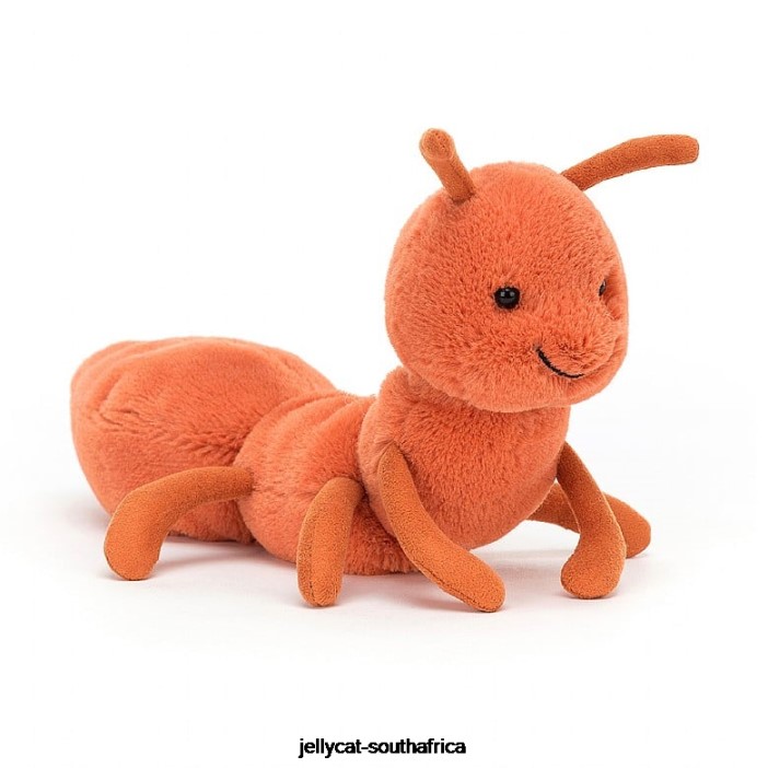 297 Toy Wriggidig Ant Orange Jellycat