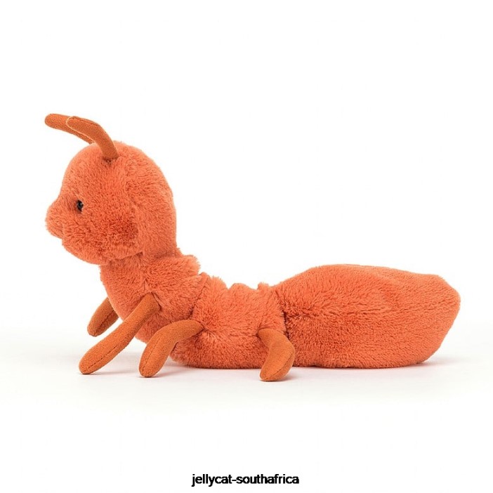297 Toy Wriggidig Ant Orange Jellycat