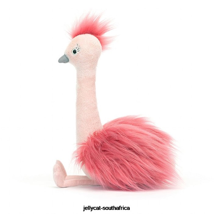 341 Toy Fou Fou Peacock Blue Jellycat