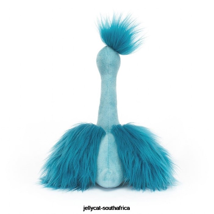 341 Toy Fou Fou Peacock Blue Jellycat