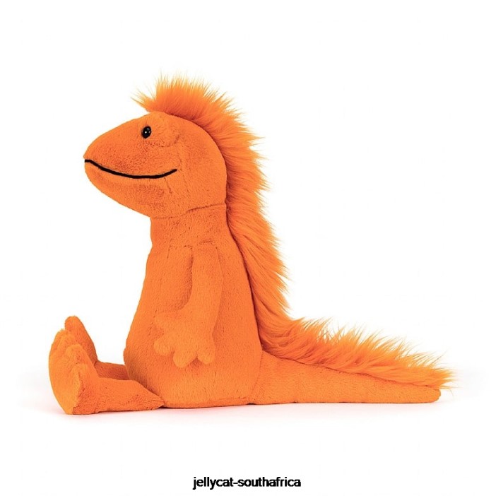 350 Toy Cruz Crested Newt Orange Jellycat