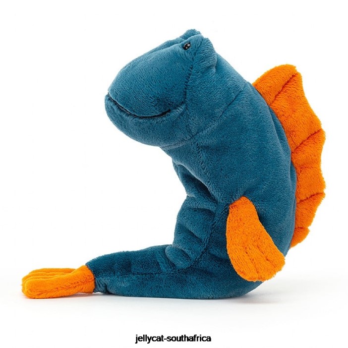 411 Toy Mack Mudskipper Blue Jellycat