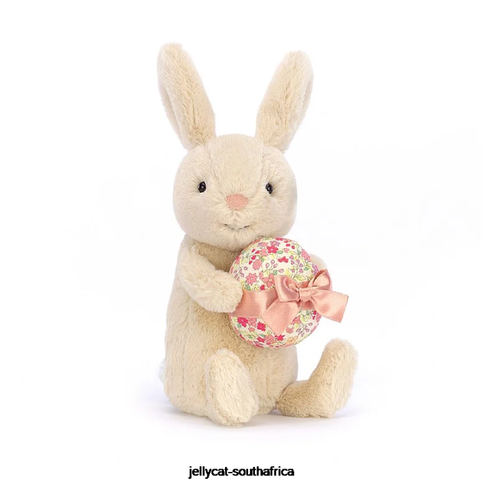 482 Toy Bonnie Bunny with Egg Beige Jellycat