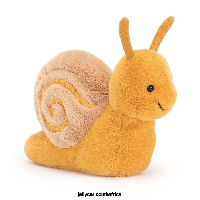 544 Toy Sandy Snail Yellow Jellycat