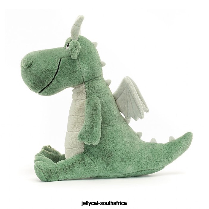 583 Toy Adon Dragon Green Jellycat