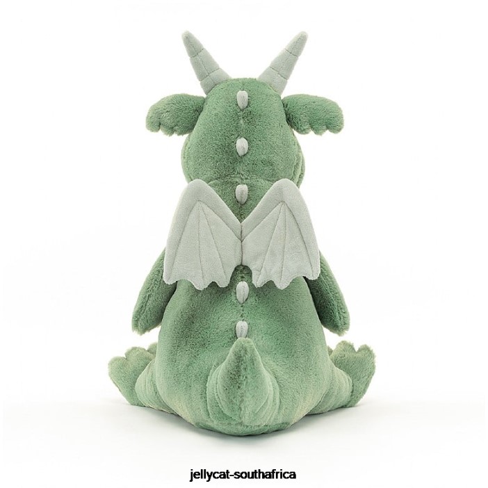583 Toy Adon Dragon Green Jellycat