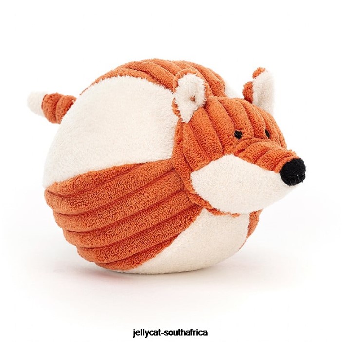 315 Toy Cordy Roy Baby Fox Activity Ball Orange Jellycat