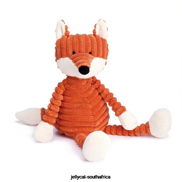558 Toy Cordy Roy Fox Baby Orange Jellycat
