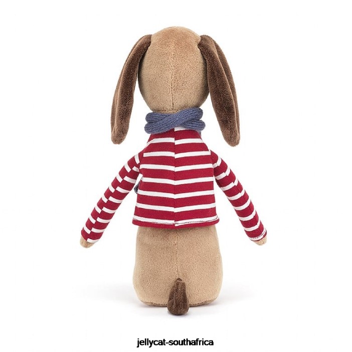 181 Toy Beatnik Buddy Sausage Dog Tan Jellycat
