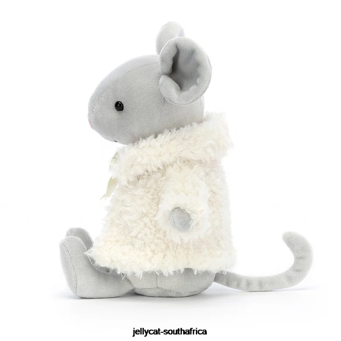 212 Toy Comfy Coat Mouse Grey Jellycat