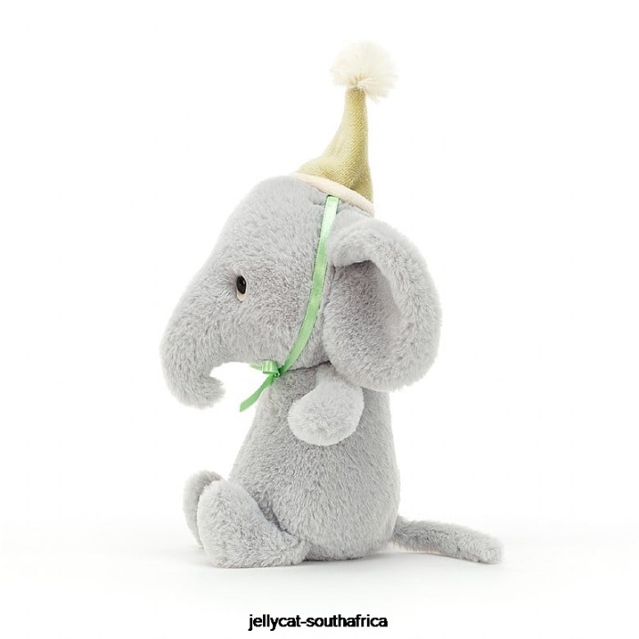 276 Toy Jollipop Elephant Grey Jellycat