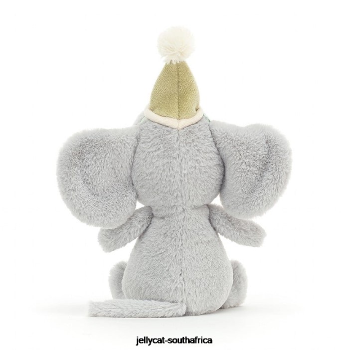 276 Toy Jollipop Elephant Grey Jellycat